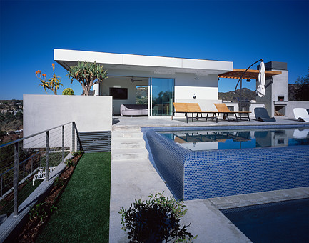Moderner Pool in Los Angeles
