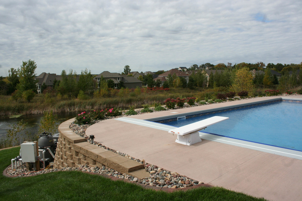 Woodbury InGround Pool with Pergola Pool Minneapolis by