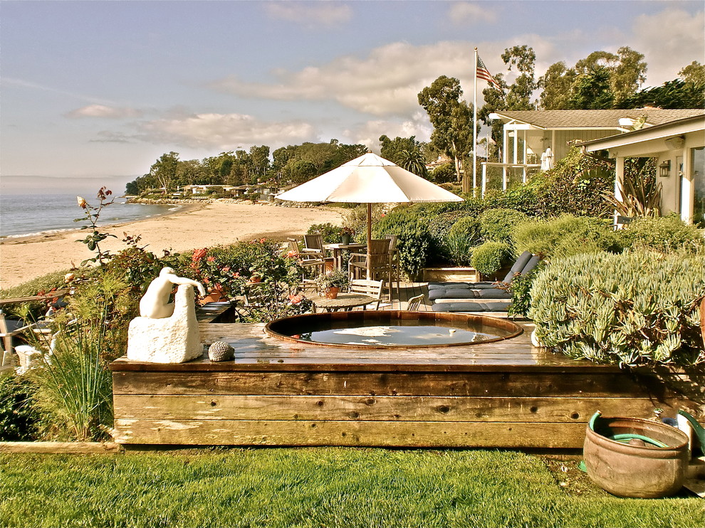 Wooden hot tub installations Traditional Pool Santa Barbara by