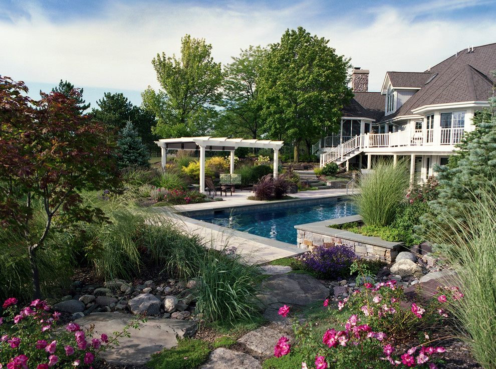 Woodstock Pool Traditional Pool Chicago by Arvidson Pools