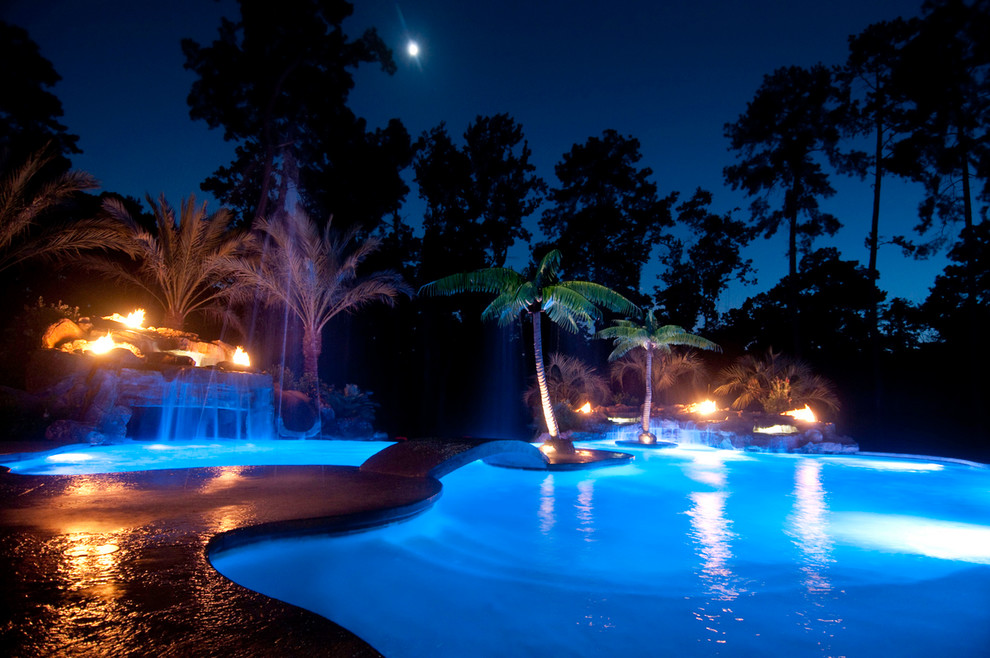 World-inspired swimming pool in Phoenix.