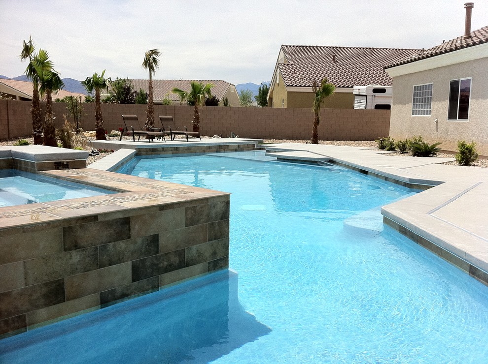 xx - Contemporary - Pool - Las Vegas - by Green Planet Landscaping ...