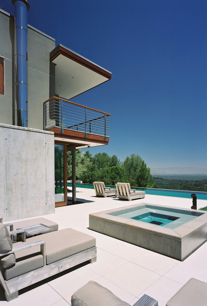 Foto de piscina minimalista rectangular