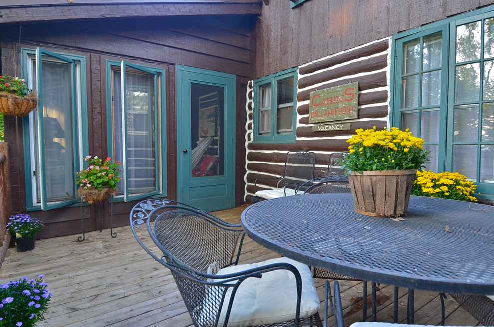 1934 Lake Mohawk NJ Log Cabin Rustic Porch New York by Sarasota FL Real Estate