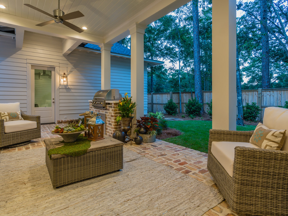 2017 Showcase Home Porch Other by Bob Chatham Custom Home Design