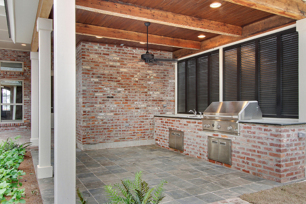 257 Terra Bella Traditional Porch New Orleans by Ron Lee Homes