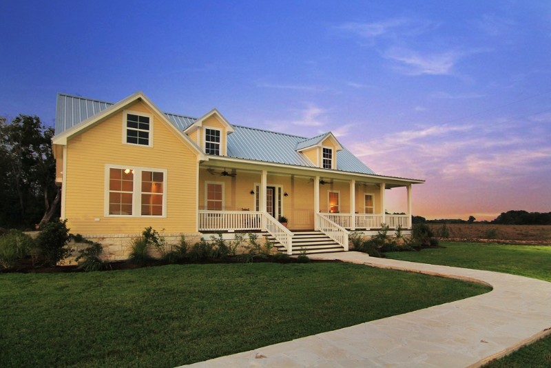 33720 Hwy 290 Farmhouse Porch Houston by Texas Farmhouse Homes