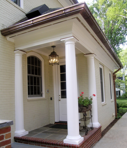 Classic porch idea in Charlotte
