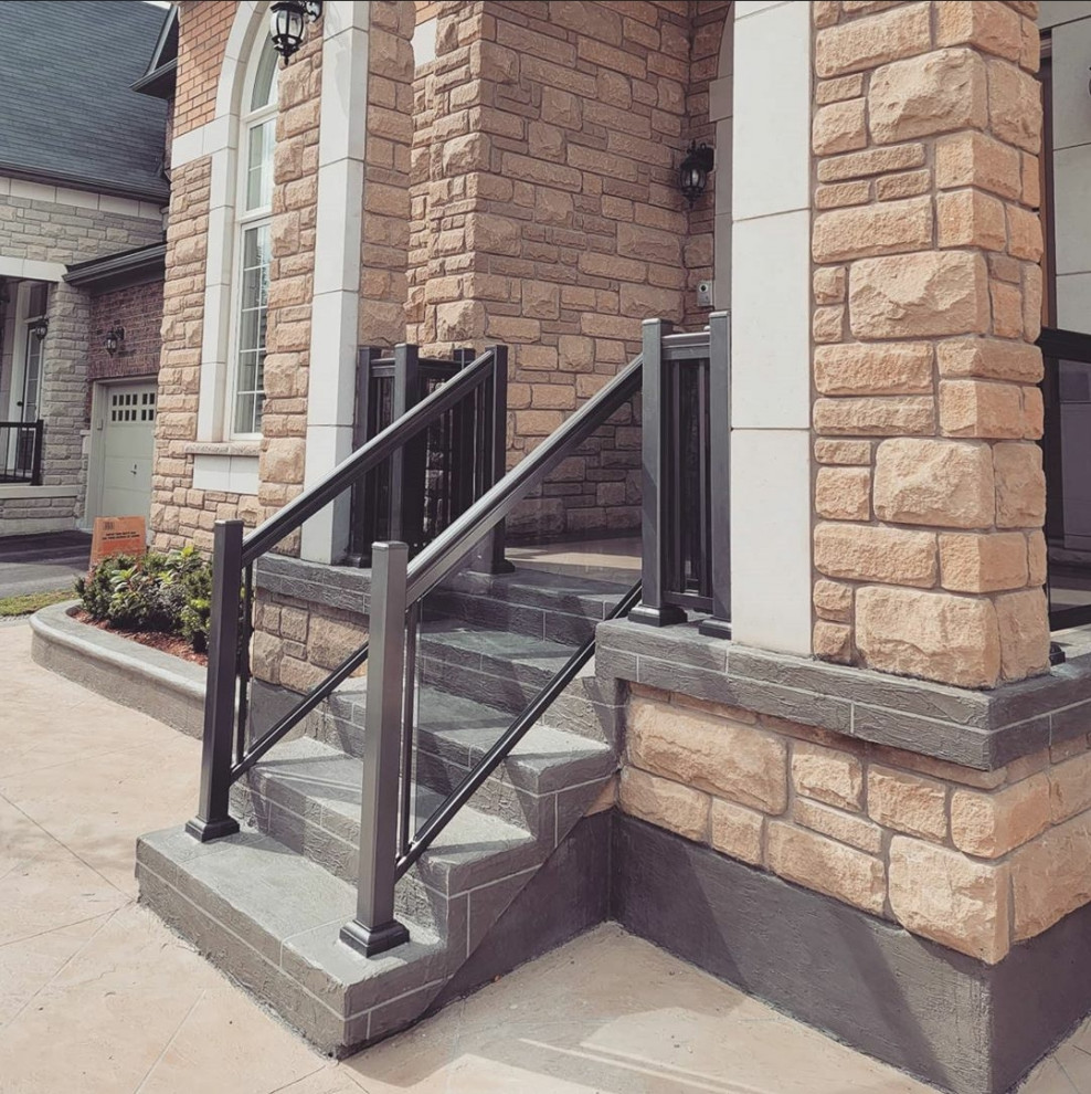 Aluminum Glass Railing - Minimalistisch - Treppen - Toronto - von SRT ...