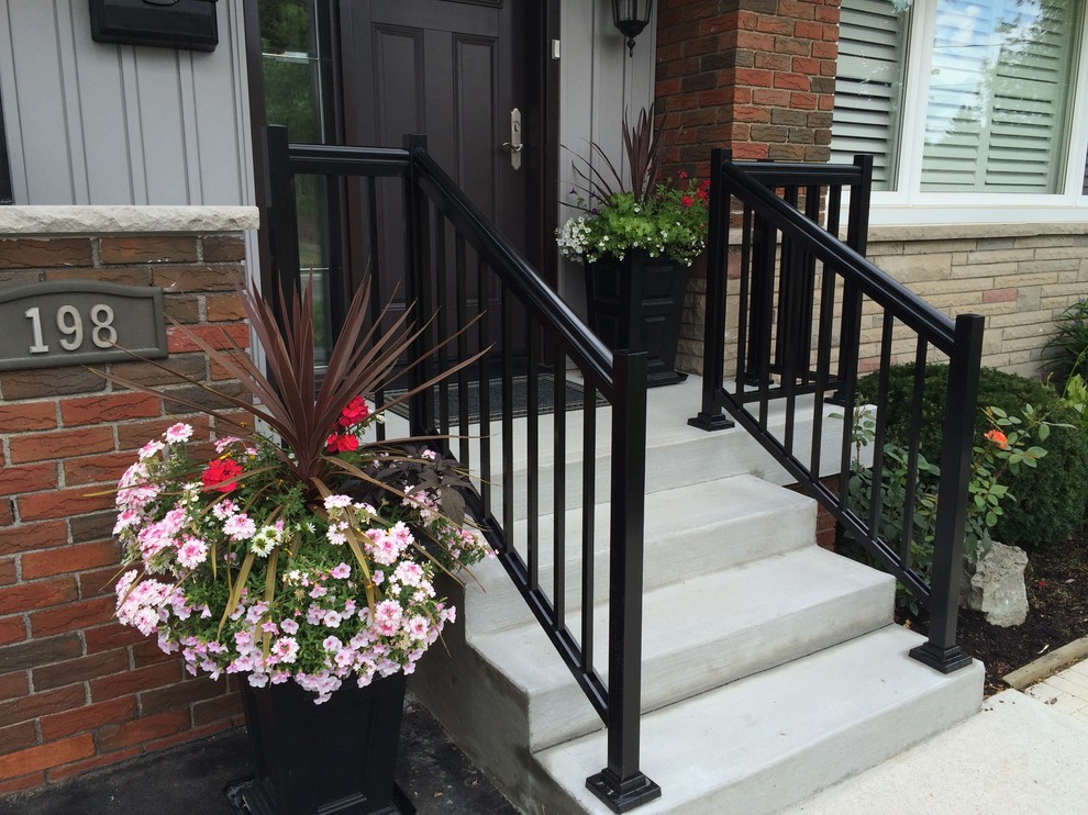 Aluminum Spindle Porch Railings 102 Contemporary Porch Toronto