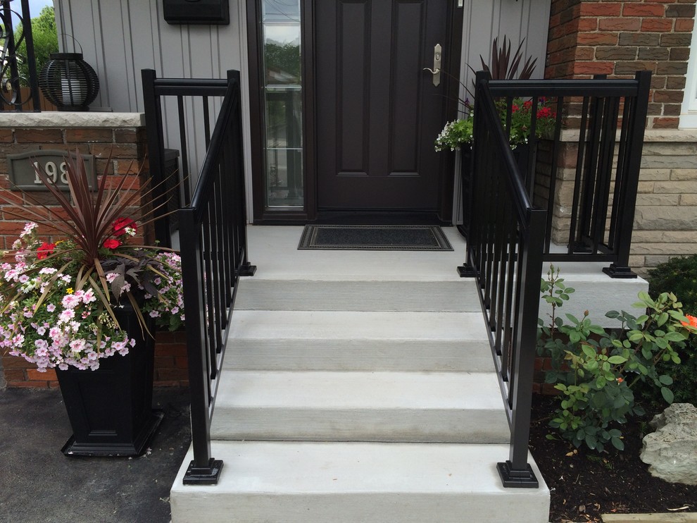 Aluminum Spindle Porch Railings 102 Contemporary Porch Toronto