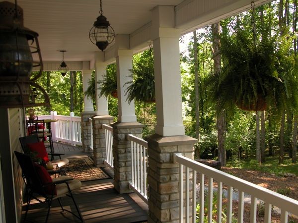 Eclectic porch idea in Atlanta