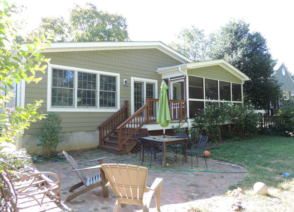 Annapolis Addition and Porch Remodel Traditional Porch Baltimore