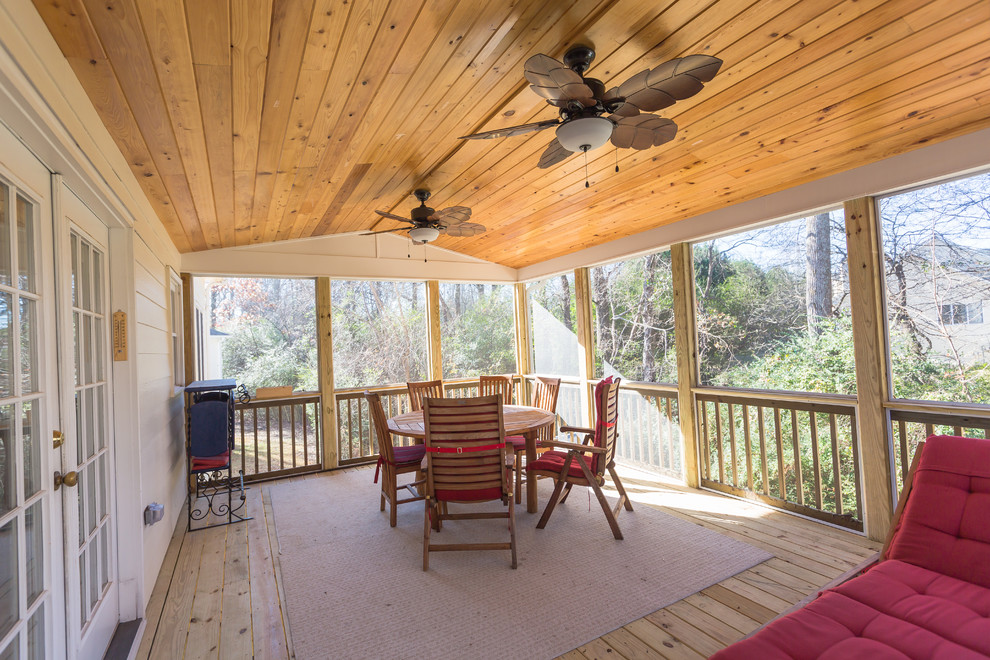 Atlanta Screened Porch Traditional Porch Atlanta by Benjamin