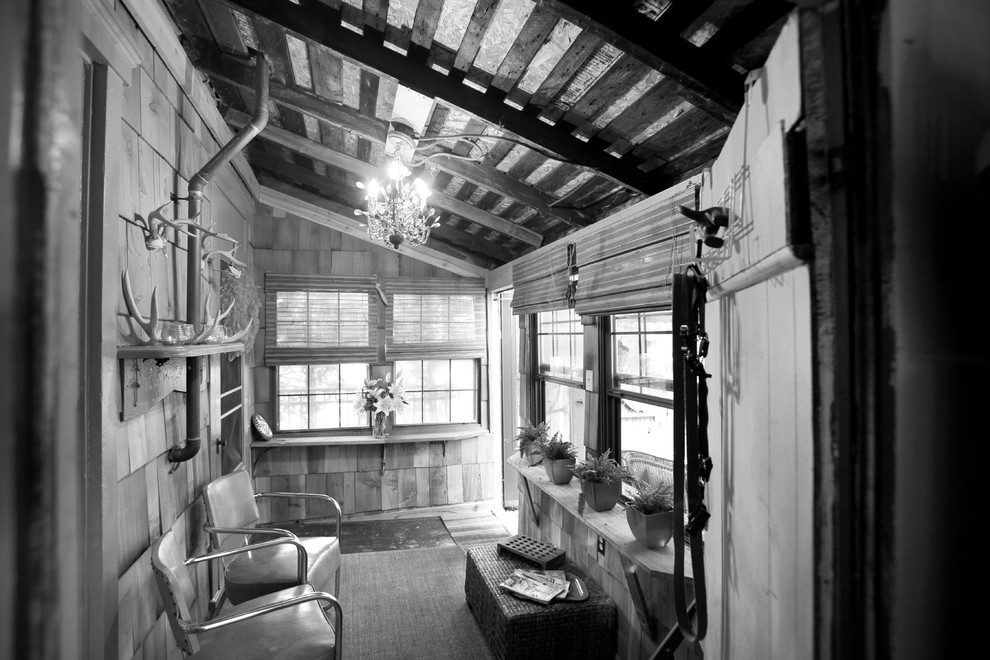 Back porch Eclectic Porch Cincinnati by Nest Designs LLC Houzz