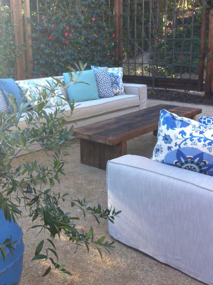 Bel Air Garden rooms Mediterranean Porch Los Angeles by