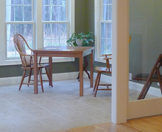 Benjamin Moore Gloucester Sage Hc 100 And Nantucket Gray Hc 111 Transitional Dining Room Boston By Amy Woolf Color Consulting Houzz Au