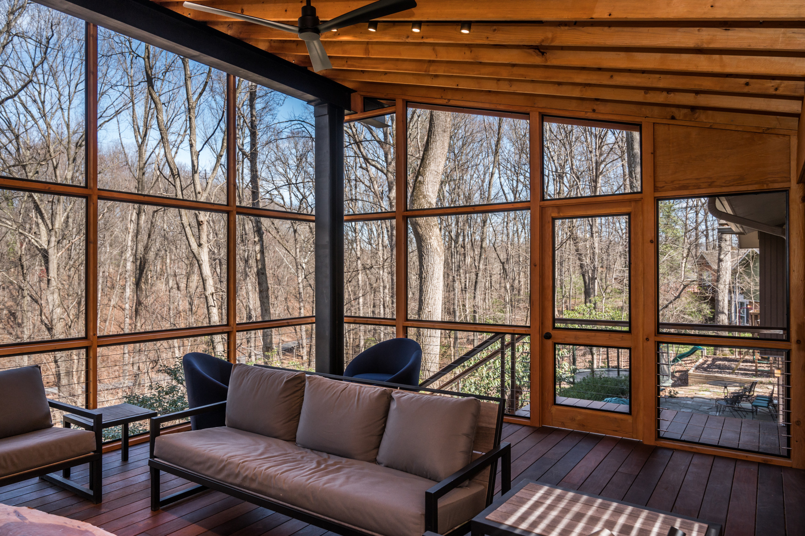Modern Screened Porch