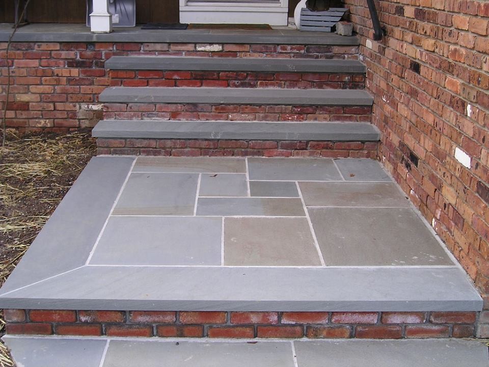 Bluestone Walkways And Patios Traditional Porch New York By