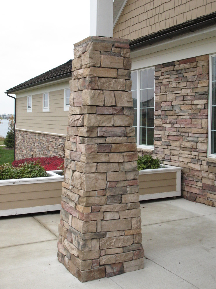 Boral Cultured Stone - Country Ledgestone - Traditional - Porch ...