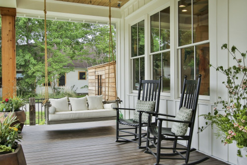 How to Hang Porch Swings with Rope - Midcounty Journal