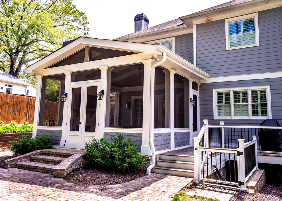Brookhaven Porch Porch Atlanta by Infinite Home Houzz