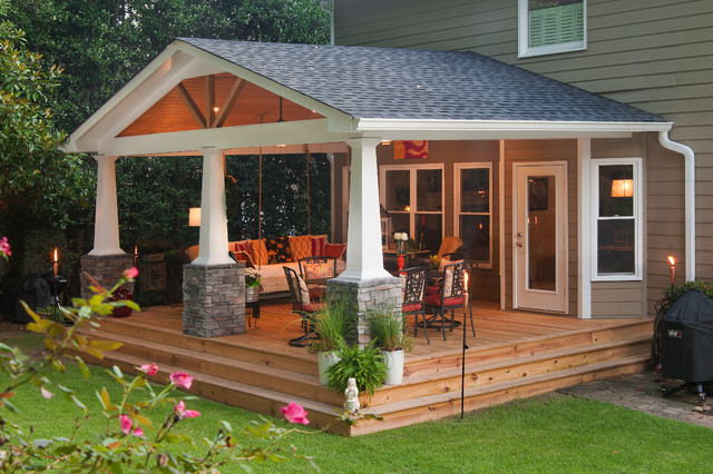 Brookstone III Acworth GA Craftsman Porch Atlanta by