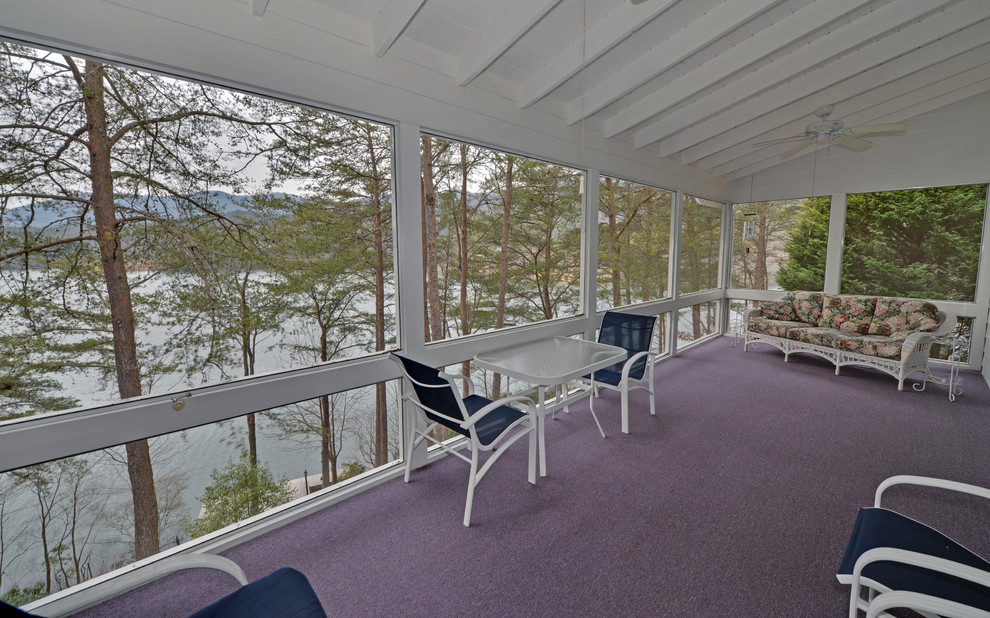 Campbell Cove Lake Turtletown, Tn. Custom Homes Traditional Porch