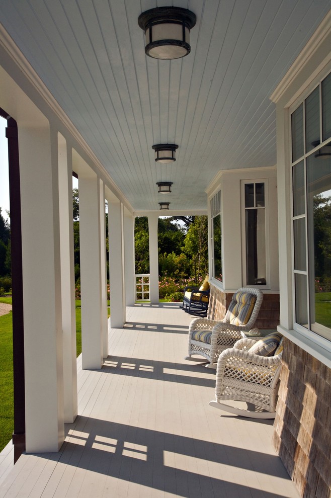Chapoquoit Island Porch Boston by Cataldo Custom Builders, Inc
