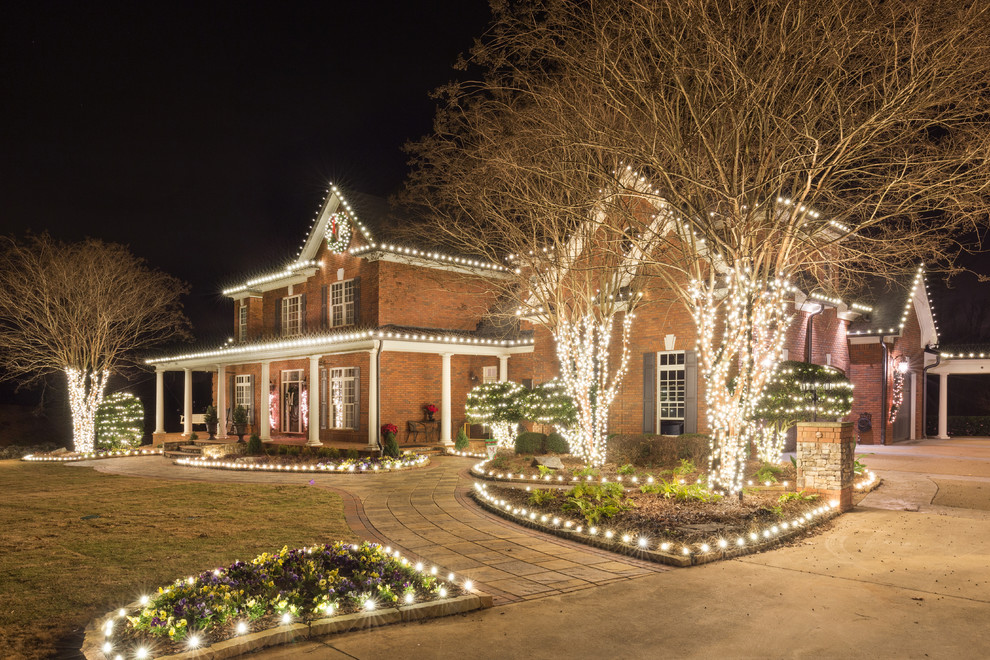 Christmas Douglasville 2016 Craftsman Porch Atlanta by Lights