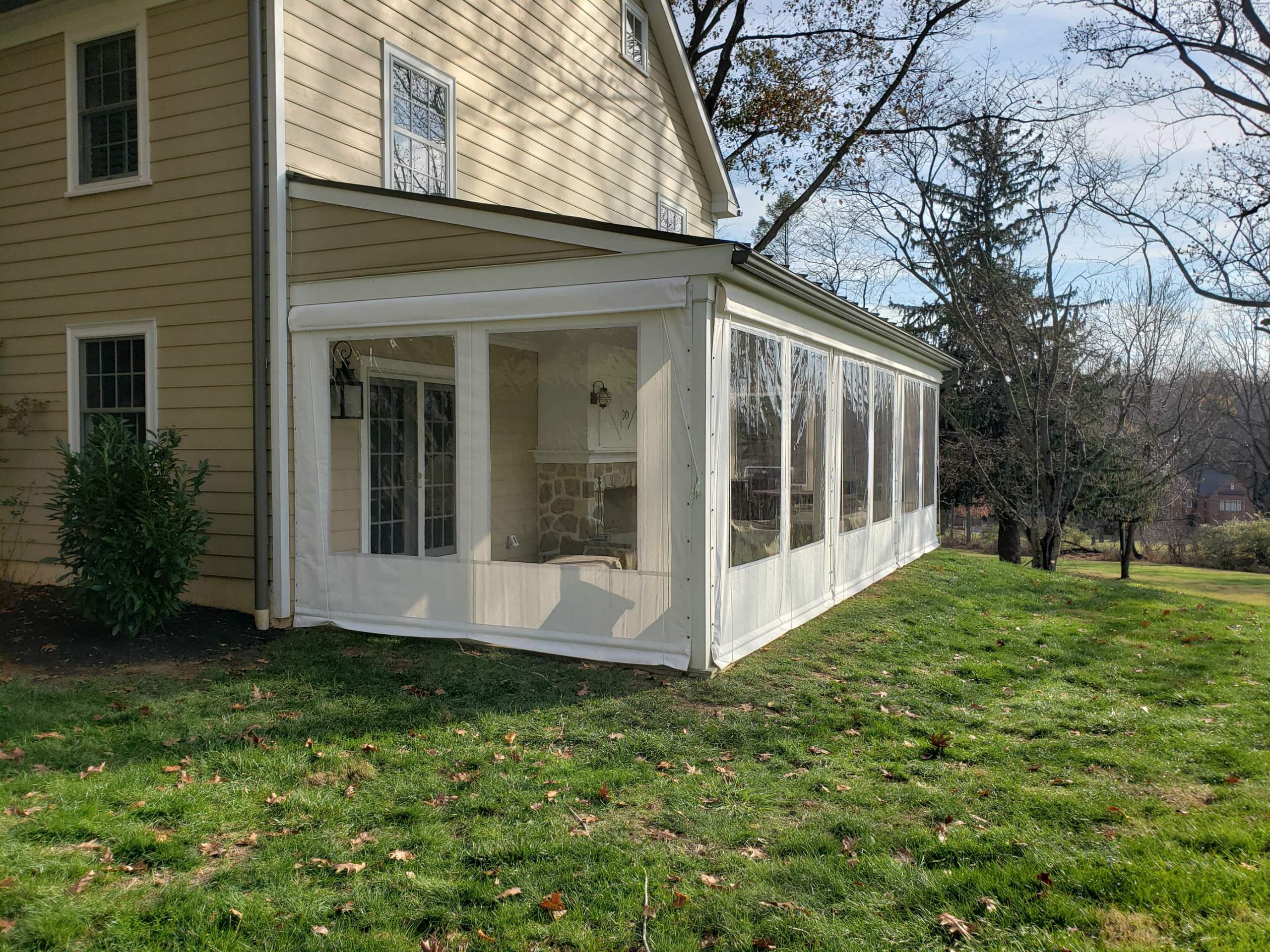 Clear Vinyl Porch Enclosure Panels