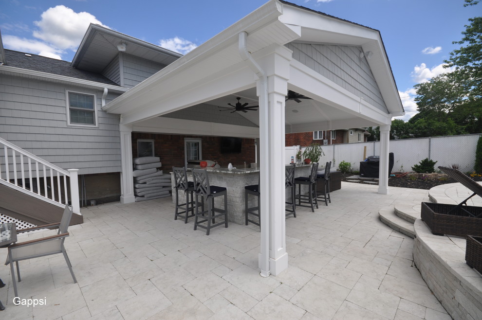 Complete Backyard Design and Construction by Gappsi in Commack NY 11725