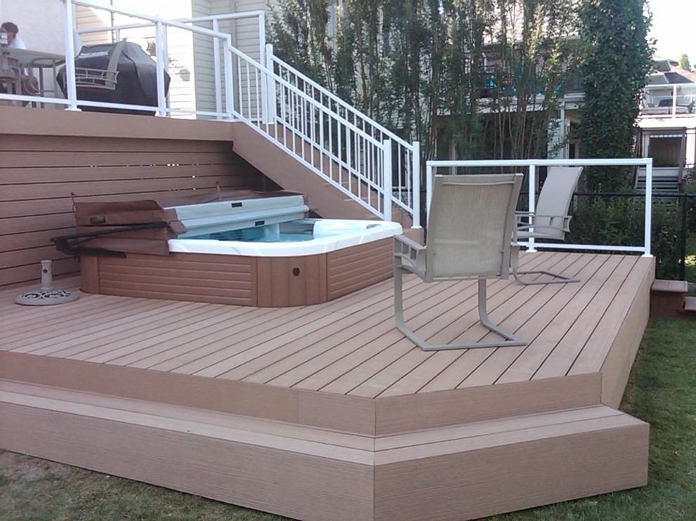 Inspiration for a deck remodel in Calgary
