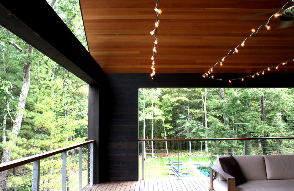 Moderne Veranda in New York