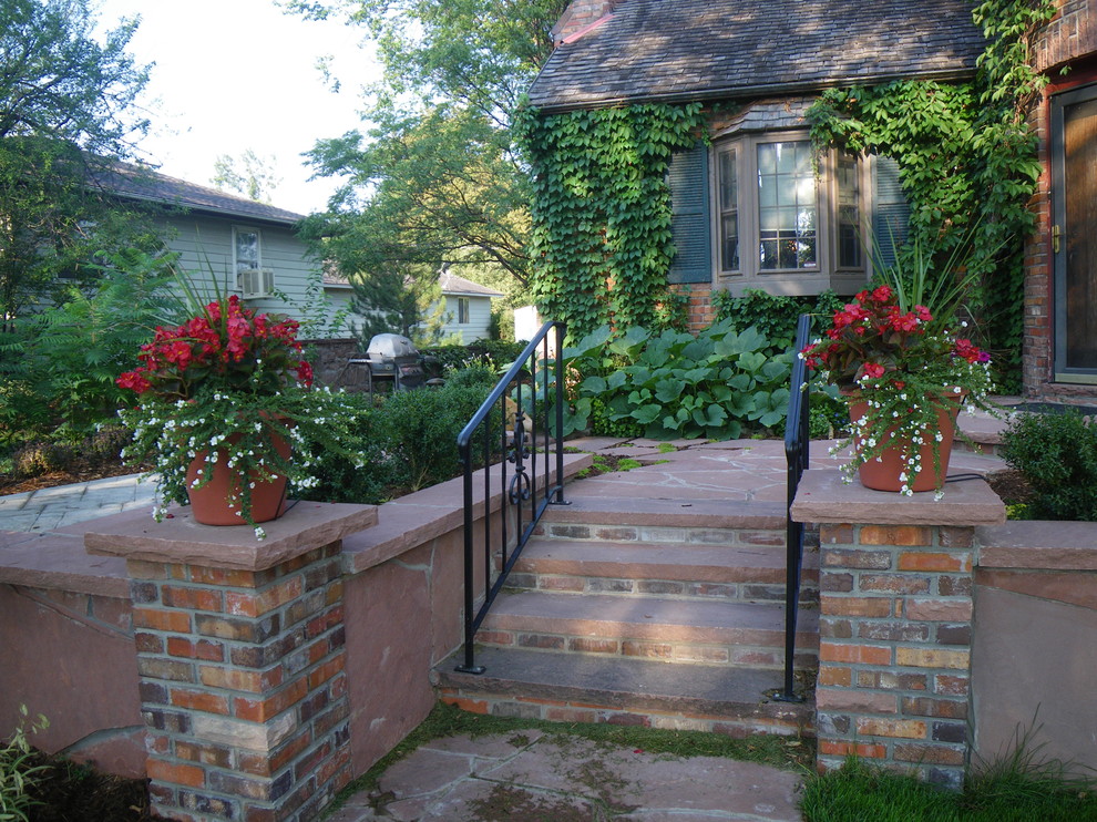 Cozy Cottage Walkway & Patio - Fort Collins, CO - Traditional - Porch