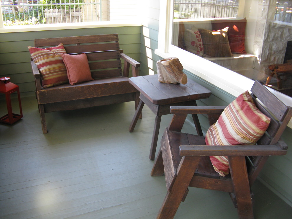 Craftsman Style Front Porch - Traditional - Porch - Los Angeles - by ...