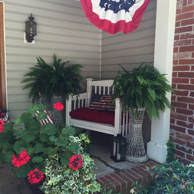 Custom Porch Bench Cushion Traditional Porch Other by Resort
