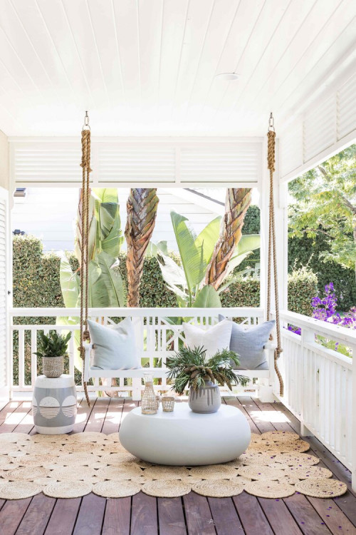 Boho Patio Furniture Ideas; The boho patio furniture ideas in this post include eclectic patio chairs, wall decor with rustic appeal, and even boho metal planters for your garden!