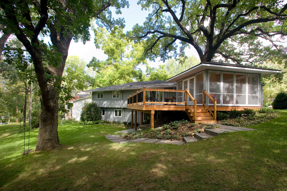 Edina Screened Porch and Deck Cl??sico Porche Minneapolis de