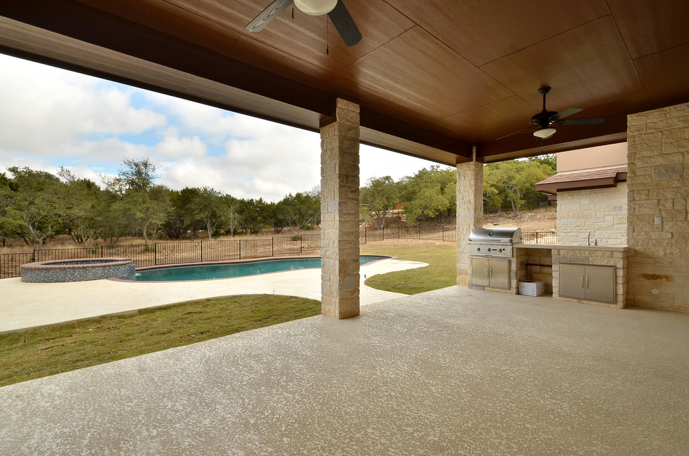 El Rey Porch Austin by Nalle Custom Homes Houzz