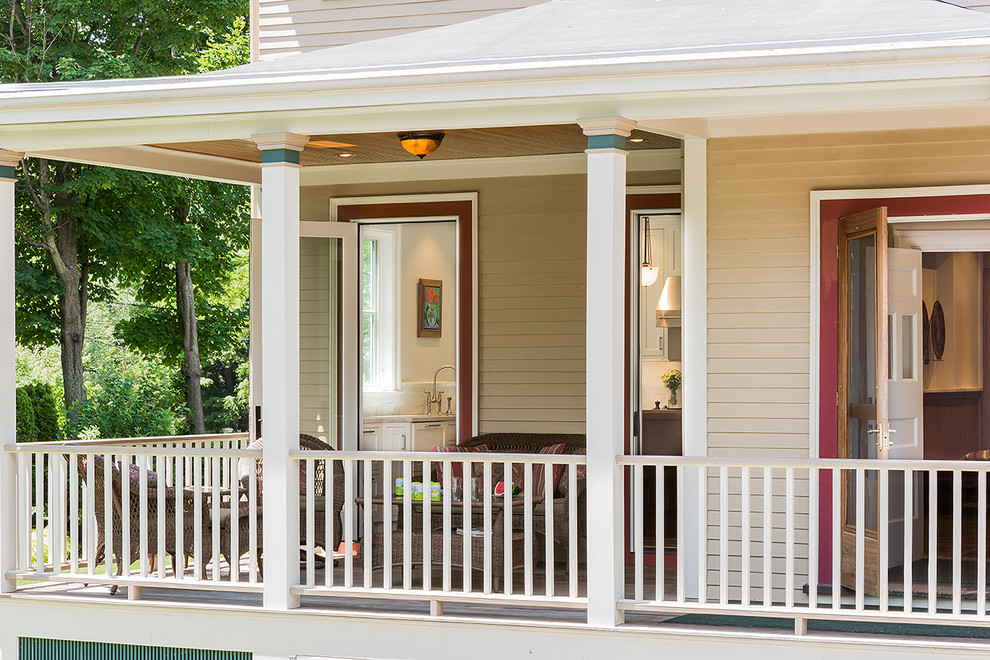 Elegant porch photo in Boston