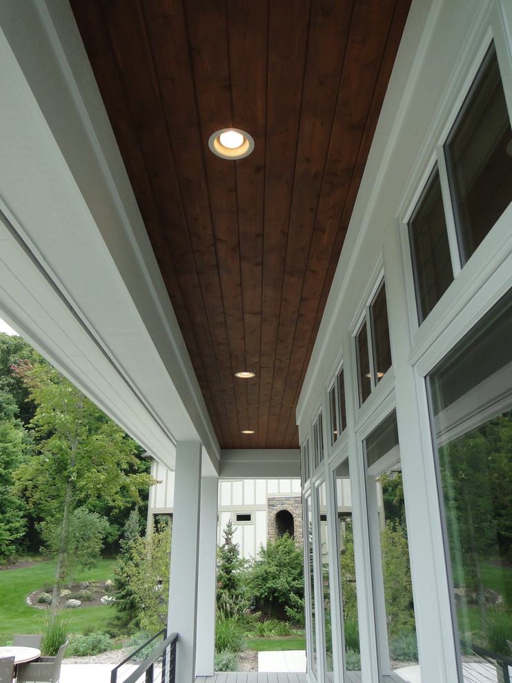 This is an example of a modern porch design in Grand Rapids.