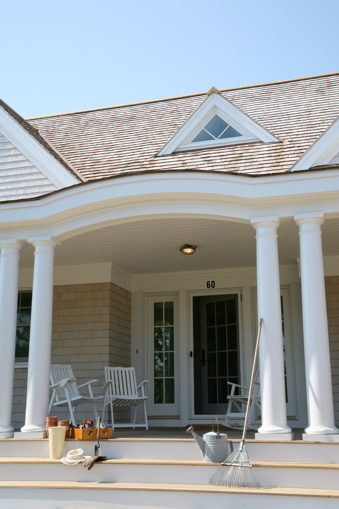 Farmer's Porch Victorian Porch Boston by Peter McDonald