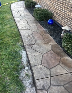 Flagstone Walkway - Porch - Other - by Concrete Craft of Knoxville