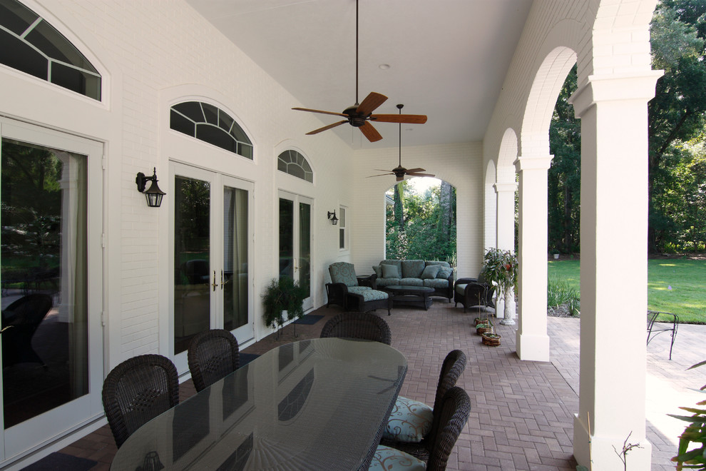 French Country Traditional Porch Orlando by Pemberton Home