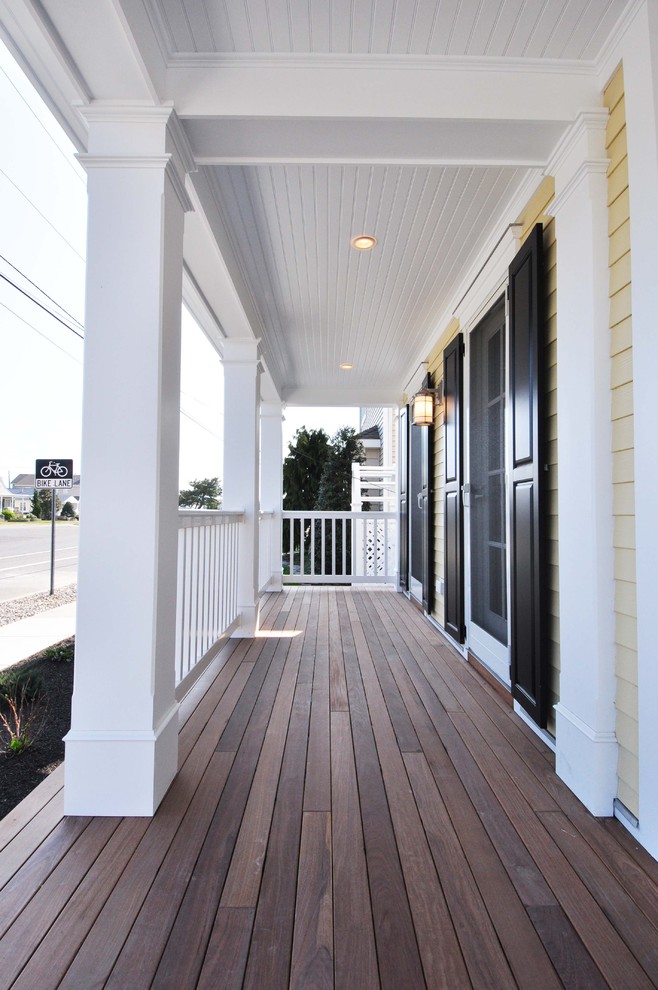 Front Porch Traditional Porch Philadelphia by David C. Architects Houzz