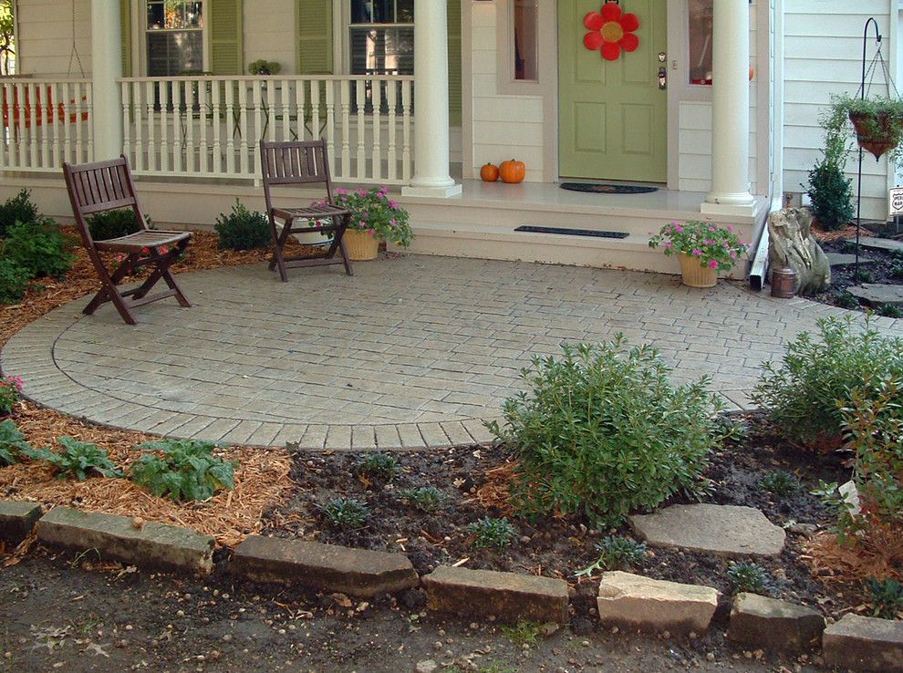 Front Porch Traditional Other By Kaufman Construction Design And Build Houzz - Front Porch Paver Patio Ideas