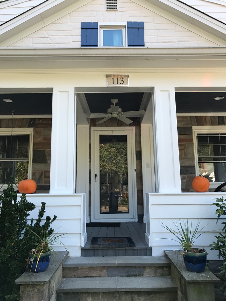 front porch Craftsman Porch DC Metro by Kruper flooring