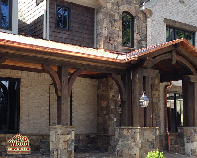 Front Porch Rustic Veranda Atlanta By Pro Wood Market