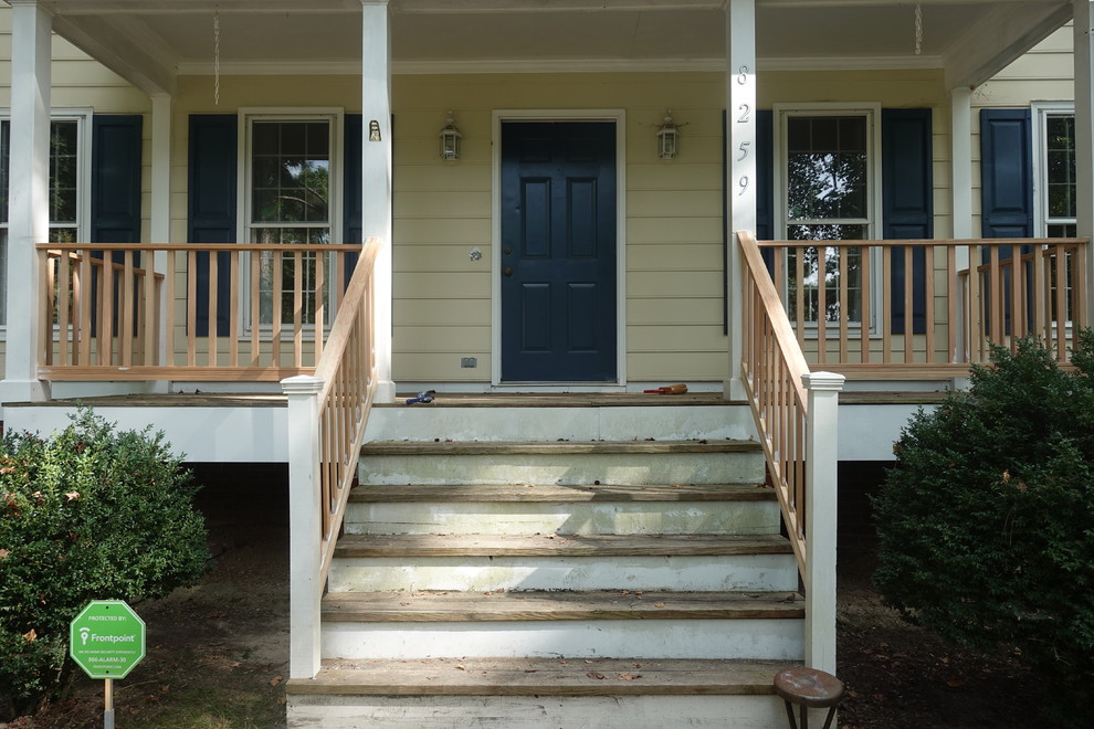 Front Porch Railing Replacement - Porch - Richmond - by ...
